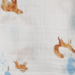 Woodland Muslin Swaddle Book -Calendars Store 202300011756 ALT6