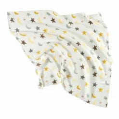 Moon And Stars Swaddle Blanket -Calendars Store 202300011759 ALT2