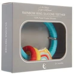 Silicone Teether Rainbow Ring -Calendars Store 202300011799 ALT4