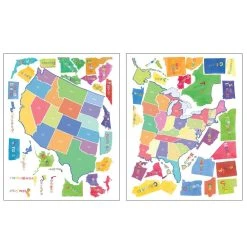 U.S. State Learning Map -Calendars Store 202300011919