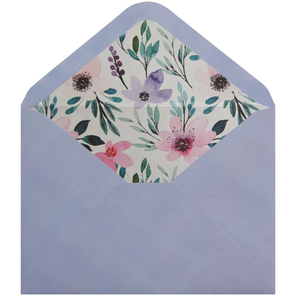 Cake With Flowers Wedding Card 5 Cake With Flowers Wedding Card - Image 3