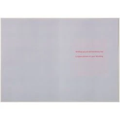 Cake With Flowers Wedding Card 9 Cake With Flowers Wedding Card -Calendars Store 202300013828 ALT3