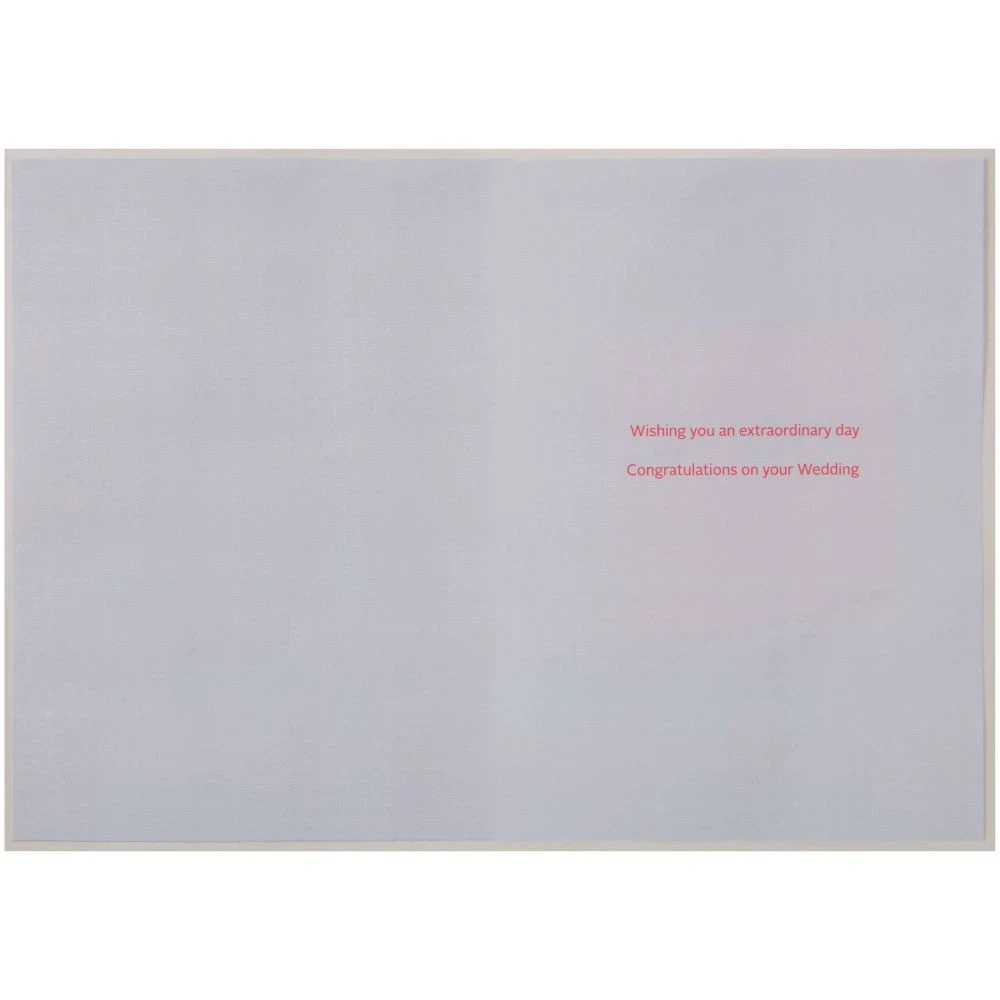 Cake With Flowers Wedding Card 6 Cake With Flowers Wedding Card - Image 4