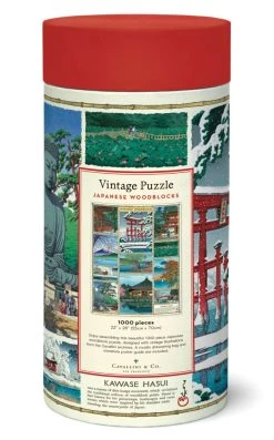Japanese Woodblock 1000 Piece Puzzle 6 Japanese Woodblock 1000 Piece Puzzle -Calendars Store 202300015970 ALT1
