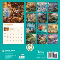 Kinkade Disney Collection 2024 Wall Calendar 8 Kinkade Disney Collection 2024 Wall Calendar -Calendars Store 202400002045 ALT1