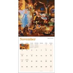 Kinkade Disney Collection 2024 Wall Calendar 11 Kinkade Disney Collection 2024 Wall Calendar -Calendars Store 202400002045 ALT4