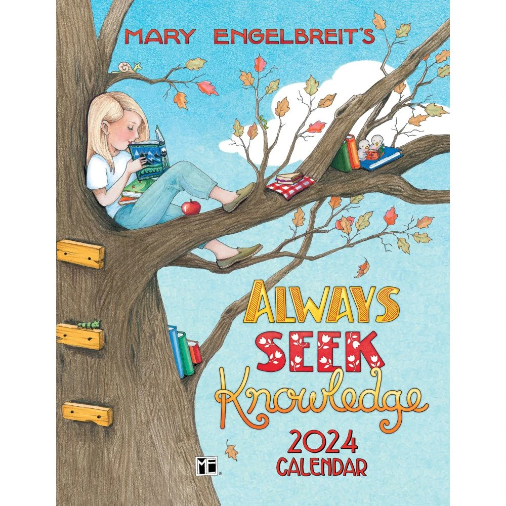 Mary Engelbreit's 2024 Planner: Always Seek Knowledge 3 Mary Engelbreit's 2024 Planner: Always Seek Knowledge