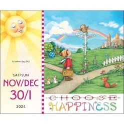 Mary Engelbreit's 2024 Desk Calendar: What A Wonderful World -Calendars Store 202400002051 ALT4