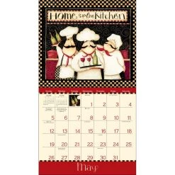 Home In The Kitchen DiPaolo 2024 Wall Calendar -Calendars Store 202400002053 ALT3