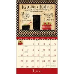 Home In The Kitchen DiPaolo 2024 Wall Calendar -Calendars Store 202400002053 ALT4