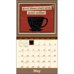 Coffee DiPaolo 2024 Wall Calendar -Calendars Store 202400002054 ALT3
