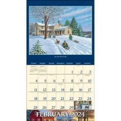 Country Seasons Sloane 2024 Wall Calendar -Calendars Store 202400002056 ALT2