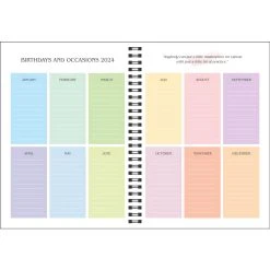Bob Ross 2024 Planner -Calendars Store 202400002149 ALT5