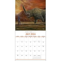 Mandalorian By Kinkade 2024 Wall Calendar W/Print -Calendars Store 202400002209 ALT3
