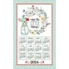 Blooming Thoughts 2024 Towel Calendar -Calendars Store 202400002899