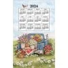 Flower Truck 2024 Towel Calendar 2 Flower Truck 2024 Towel Calendar -Calendars Store 202400002900