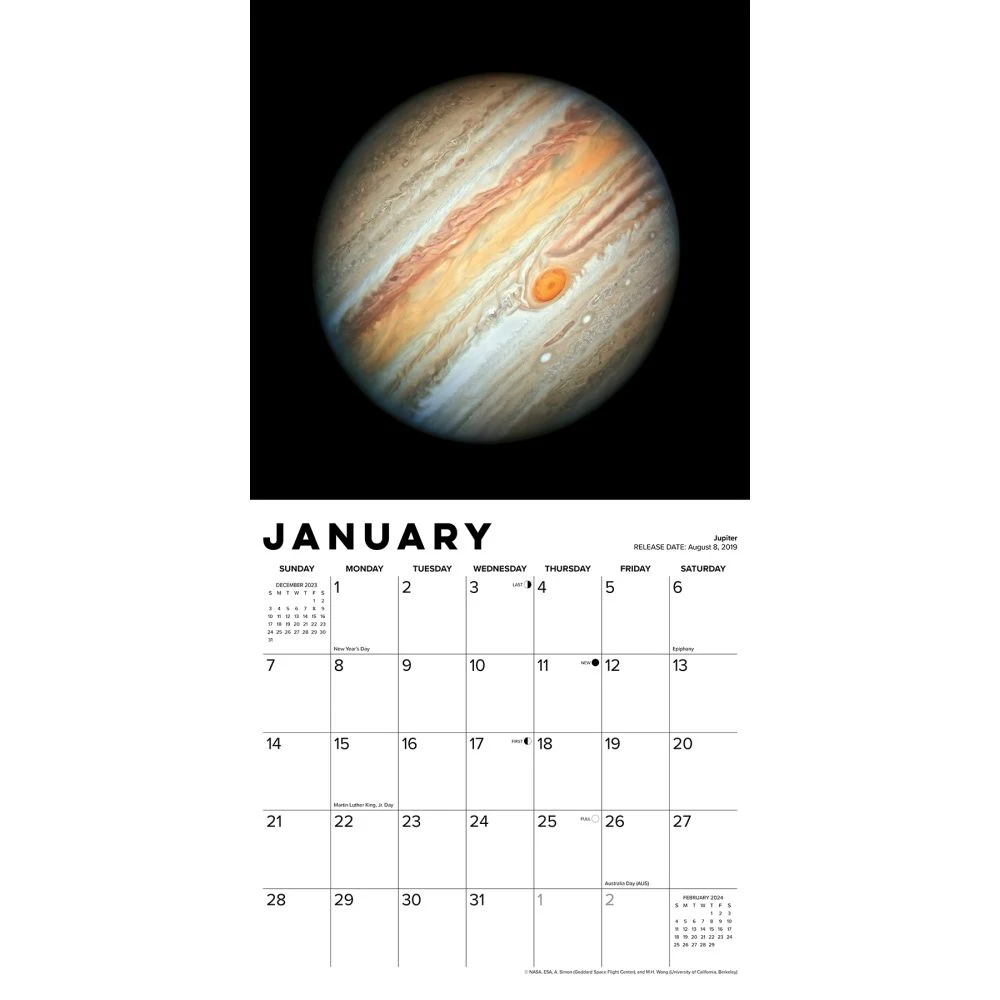 Images From The Hubble Space Telescope 2024 Wall Calendar 5 Images From The Hubble Space Telescope 2024 Wall Calendar - Image 3