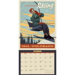 Great American Road Trip Travel Poster 2024 Wall Calendar -Calendars Store 202400003931 ALT2