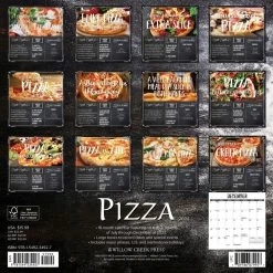 Pizza 2024 Wall Calendar 7 Pizza 2024 Wall Calendar -Calendars Store 202400004069 ALT1