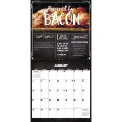 MMMMMMMM Bacon 2024 Wall Calendar -Calendars Store 202400004114 ALT2