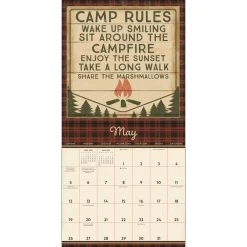 Happy Campers 2024 Wall Calendar -Calendars Store 202400007828 ALT3