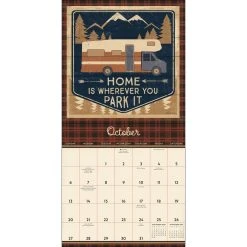 Happy Campers 2024 Wall Calendar -Calendars Store 202400007828 ALT4