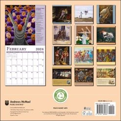 Ernie Barnes 2024 Wall Calendar -Calendars Store 202400007832 ALT1