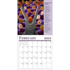 Ernie Barnes 2024 Wall Calendar -Calendars Store 202400007832 ALT2