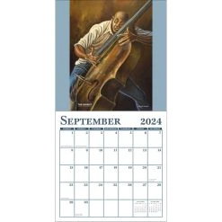 Ernie Barnes 2024 Wall Calendar -Calendars Store 202400007832 ALT4