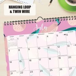 Pinky Pear Spiral 2024 Wall Calendar -Calendars Store 202400009414 ALT4