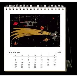 Outer Space 2024 Easel Desk Calendar -Calendars Store 2070a284 c5c5 466b 8392 740abb8feebe