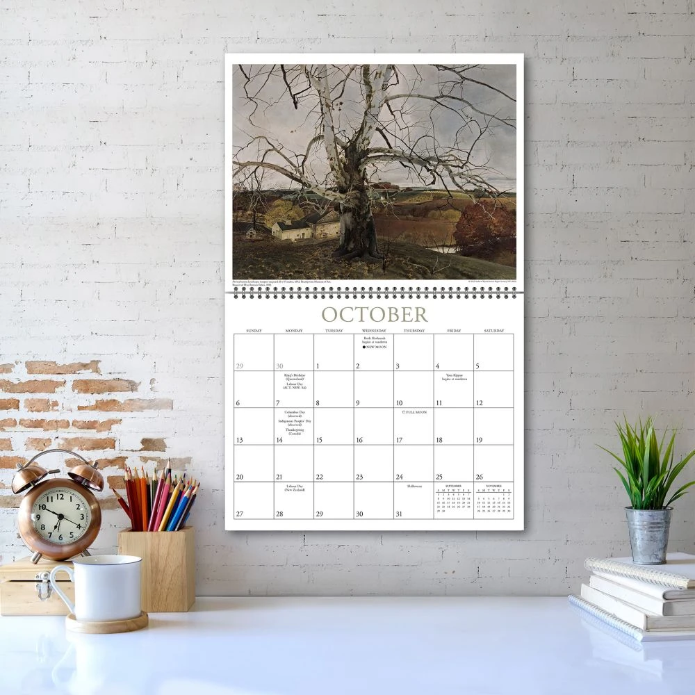 Art Of Andrew Wyeth 2024 Wall Calendar 8 Art Of Andrew Wyeth 2024 Wall Calendar - Image 6