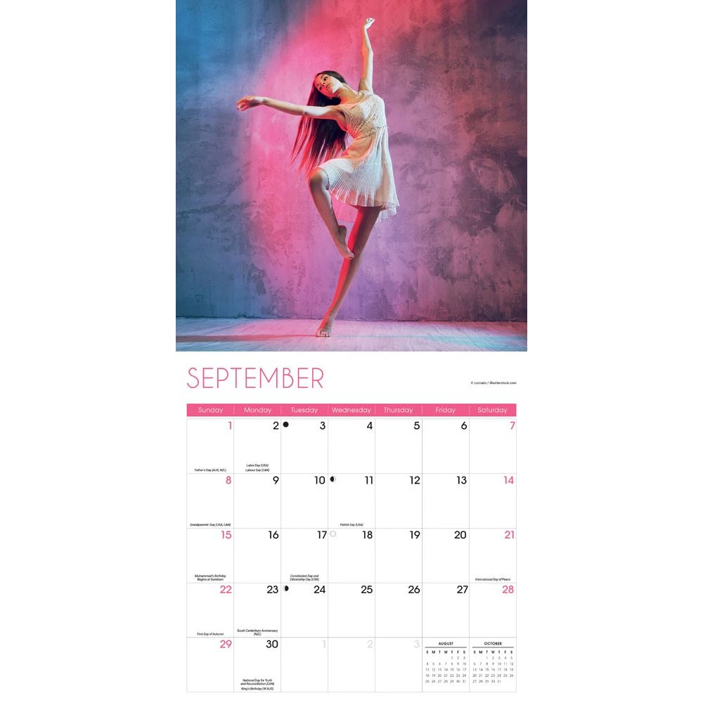 Ballet 2024 Wall Calendar 6 Ballet 2024 Wall Calendar - Image 4