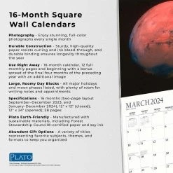 Outer Space 2024 Wall Calendar -Calendars Store 31b8142e 9a00 45e4 b6c2 4e39a8d08f4c