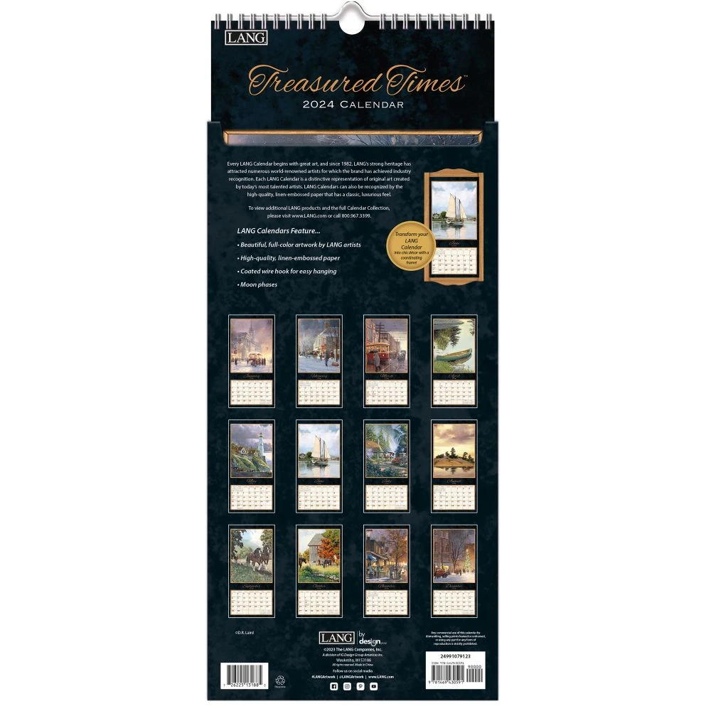 Treasured Times Vertical 2024 Wall Calendar 9 Treasured Times Vertical 2024 Wall Calendar - Image 7