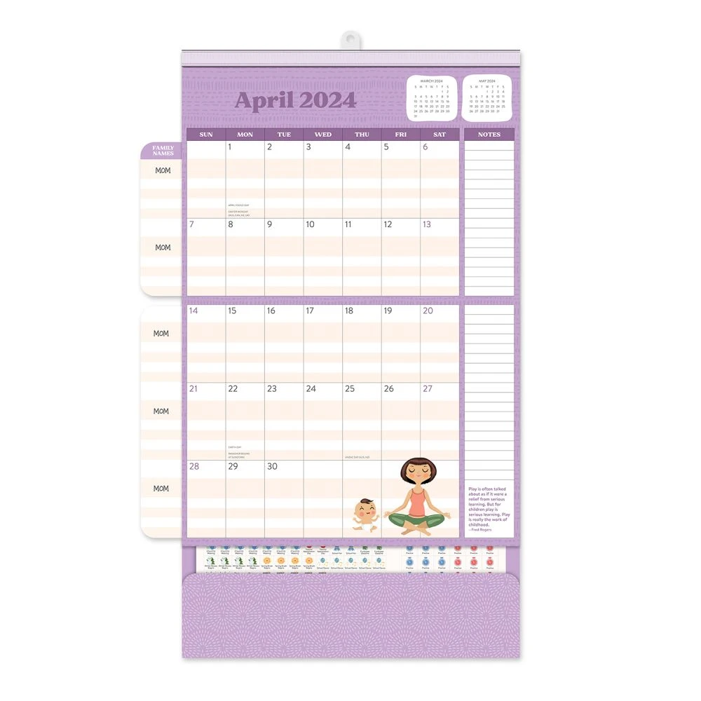 Mom Do It All 2024 Wall Calendar 6 Mom Do It All 2024 Wall Calendar - Image 4