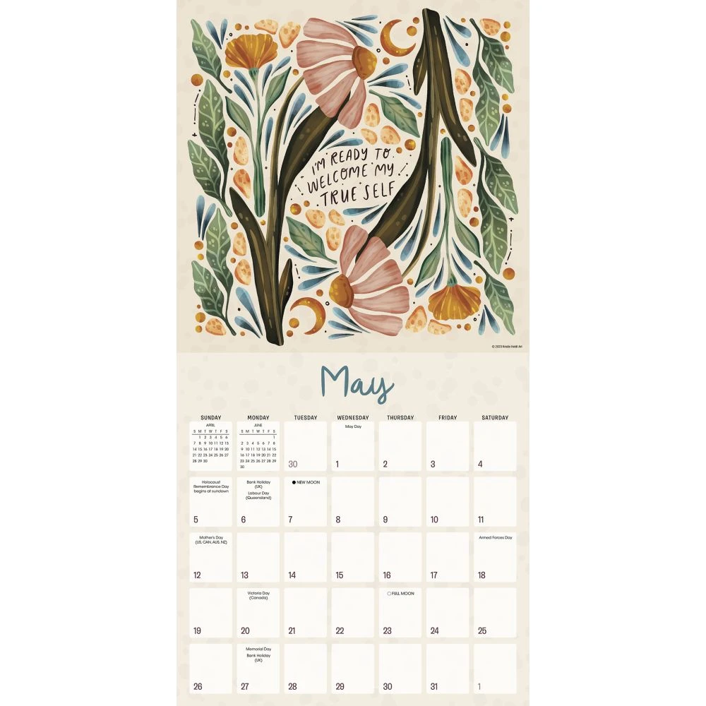 Nature And Hope 2024 Wall Calendar 5 Nature And Hope 2024 Wall Calendar - Image 3