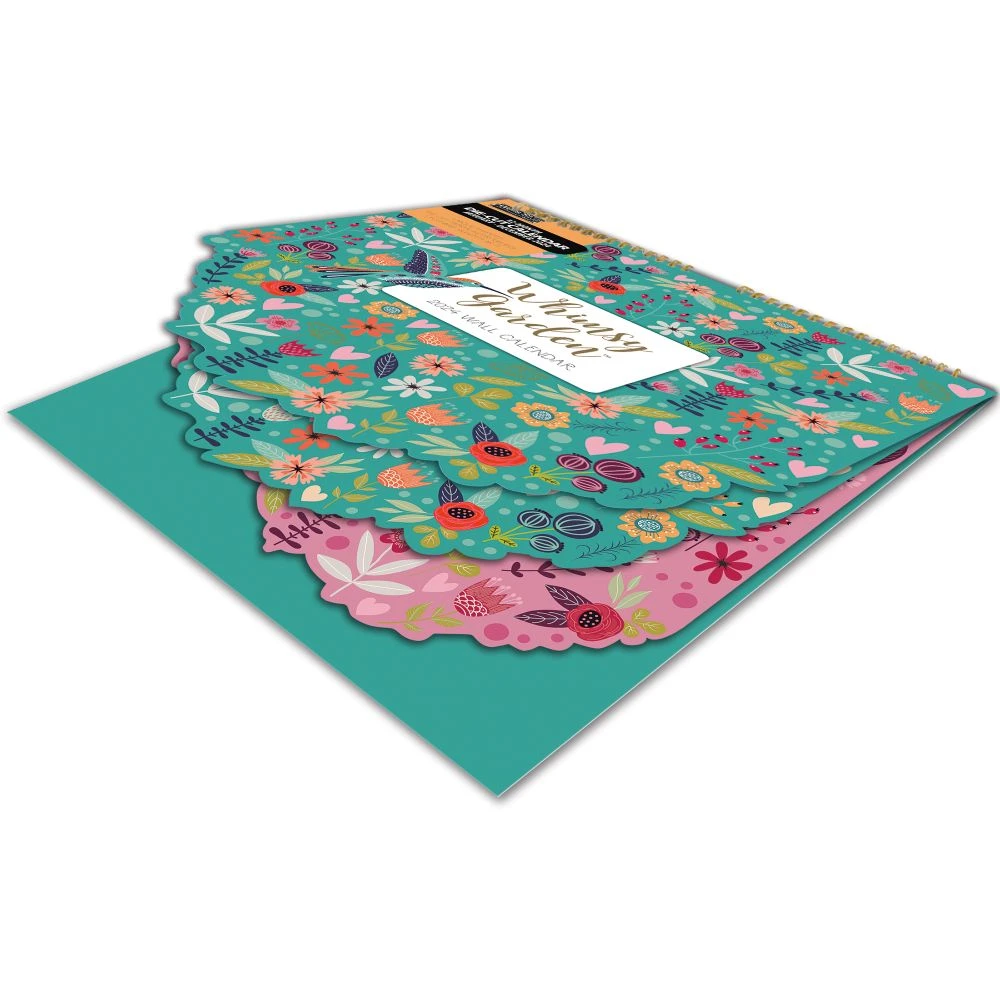 Whimsy Garden Spiral 2024 Wall Calendar 6 Whimsy Garden Spiral 2024 Wall Calendar - Image 4