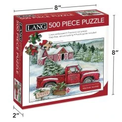 Santa's Truck 500 Piece Puzzle By Susan Winget -Calendars Store 3a7a0edb 33bc 41d3 aee4 90856bb89145