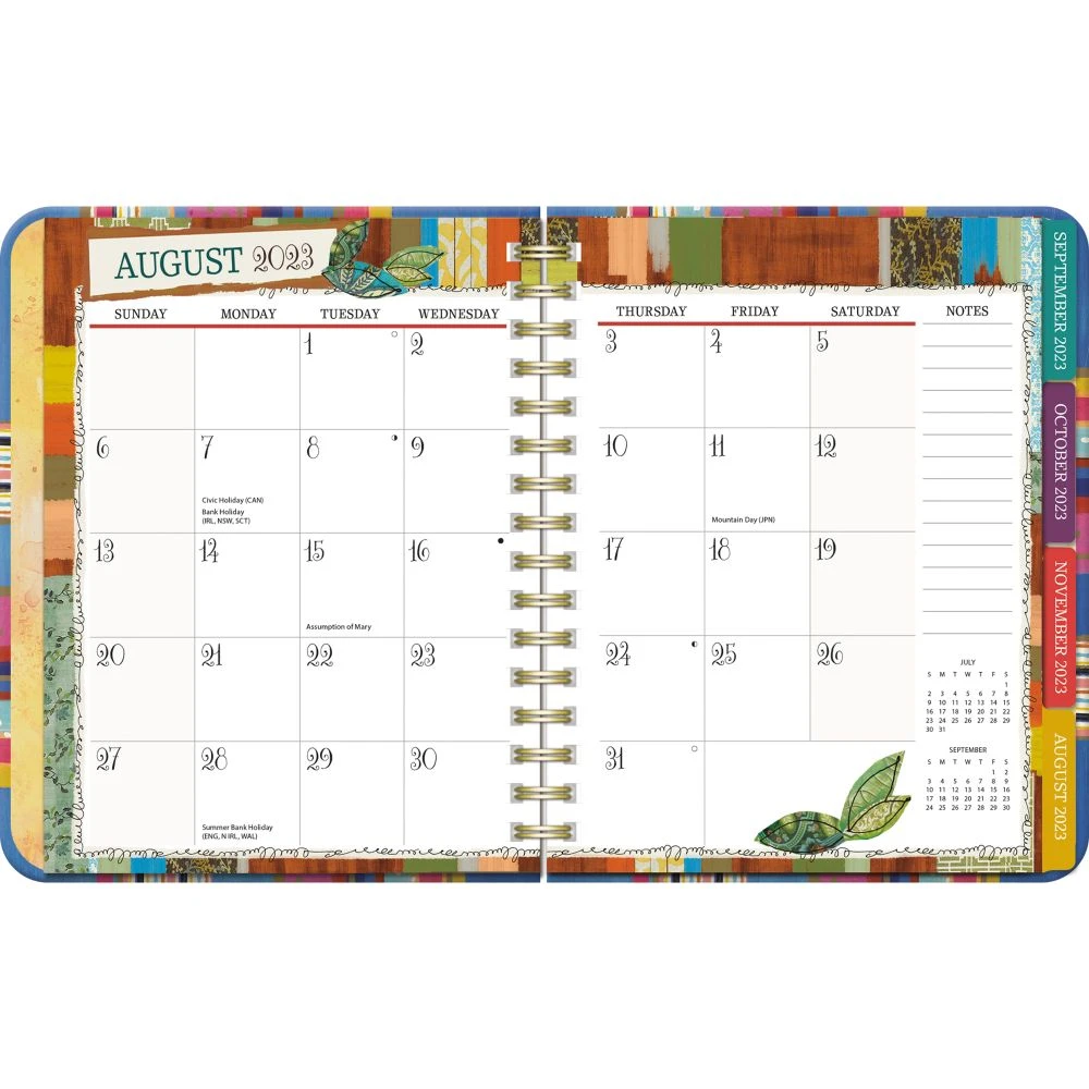 Happy Life Deluxe 2024 Planner 4 Happy Life Deluxe 2024 Planner - Image 2