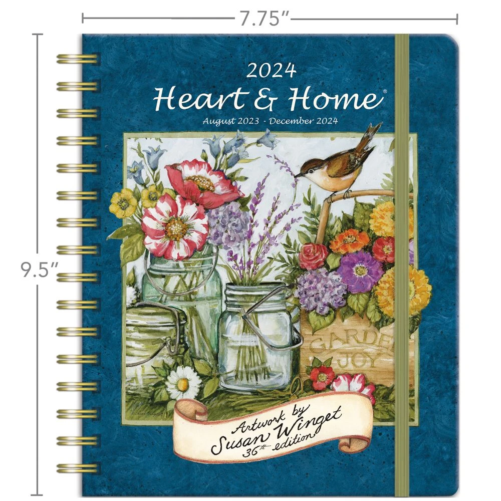 Heart And Home Deluxe 2024 Planner 9 Heart And Home Deluxe 2024 Planner - Image 7