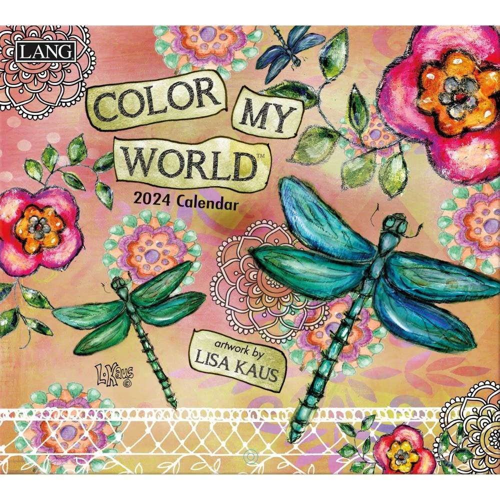 Color My World 2024 Wall Calendar 3 Color My World 2024 Wall Calendar