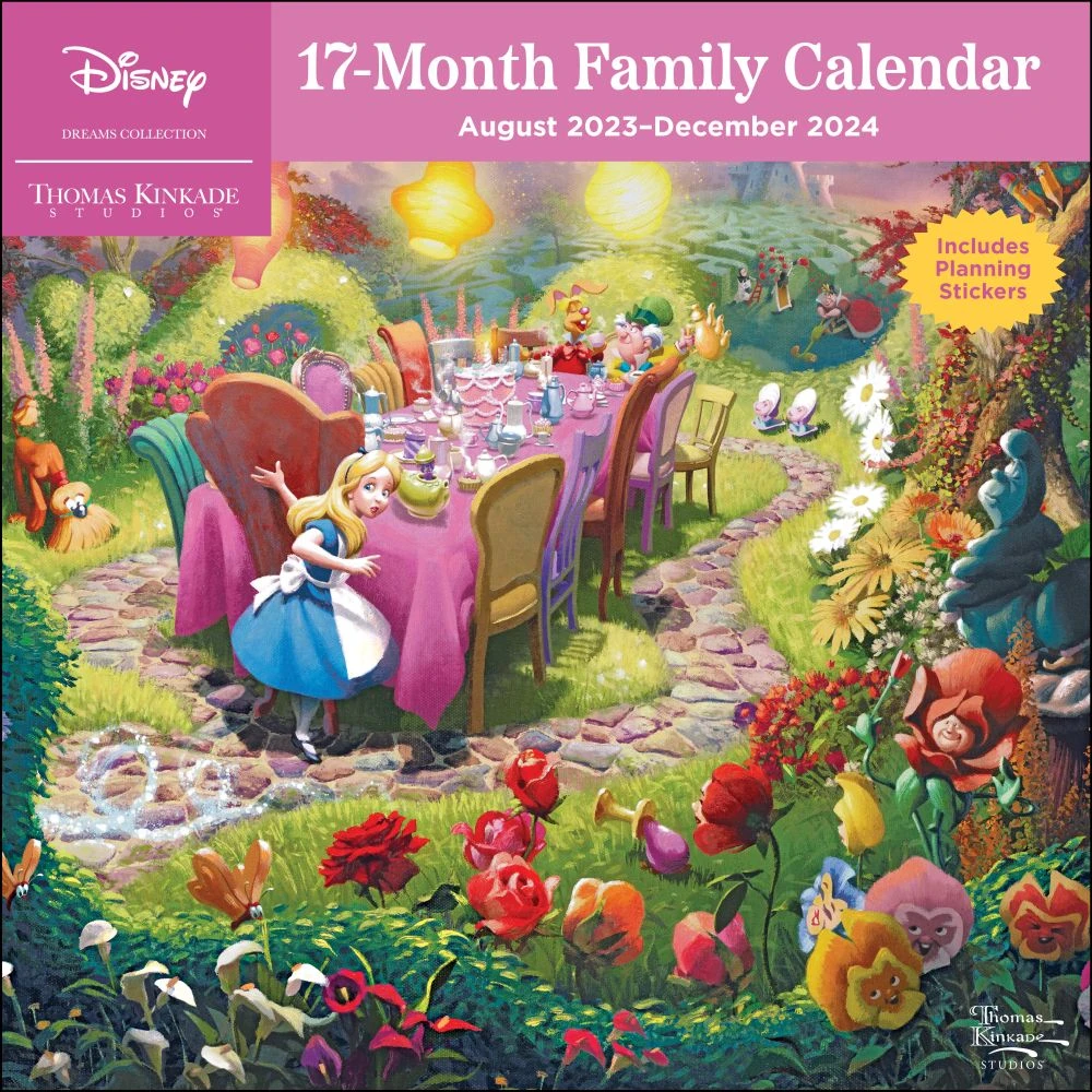 Kinkade Disney Family Organizer 2024 Wall Calendar 3 Kinkade Disney Family Organizer 2024 Wall Calendar