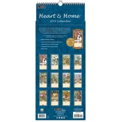 Heart And Home Vertical 2024 Wall Calendar -Calendars Store 40d272ce b3e2 4760 aa94 13a4b847fdb6