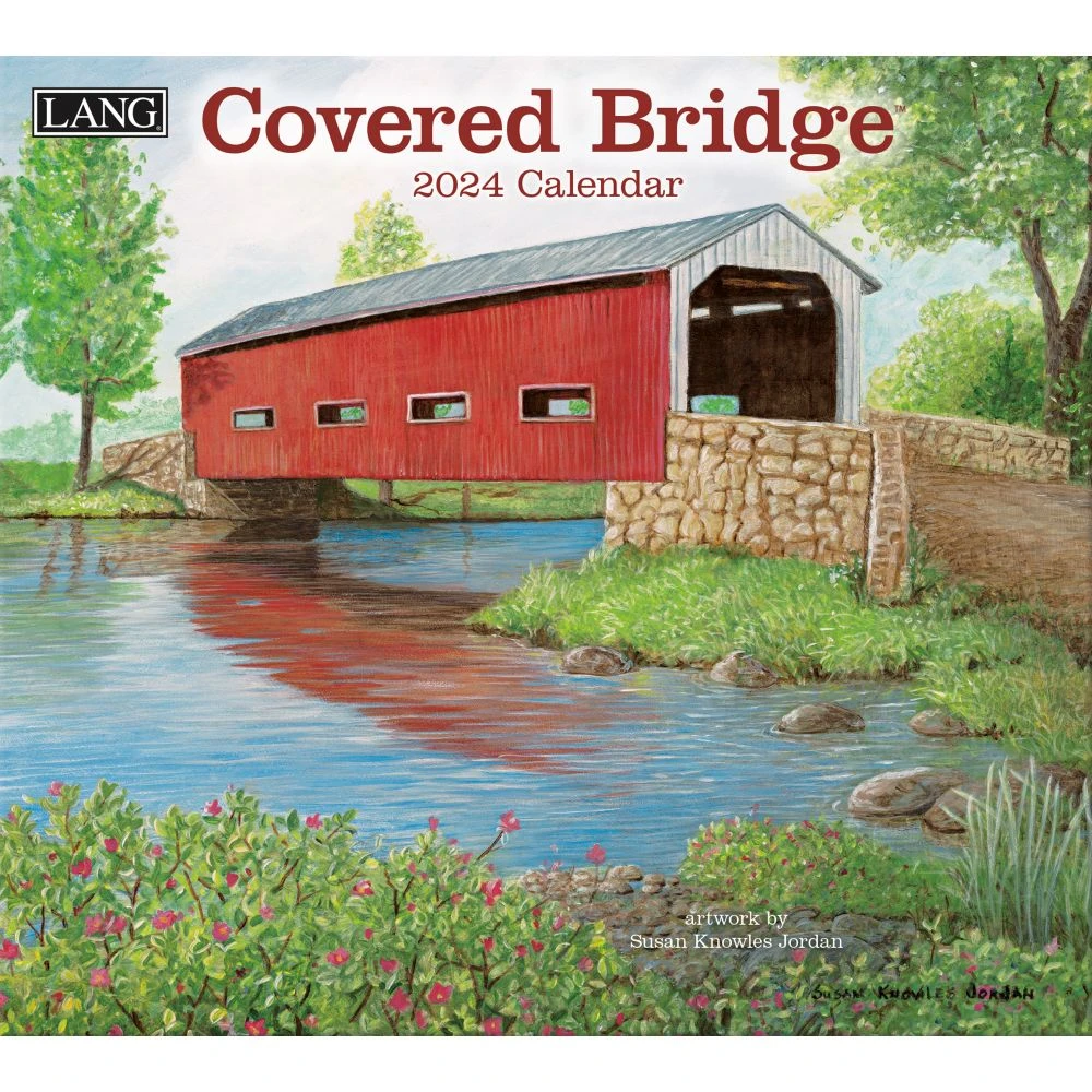 Covered Bridge 2024 Wall Calendar 3 Covered Bridge 2024 Wall Calendar