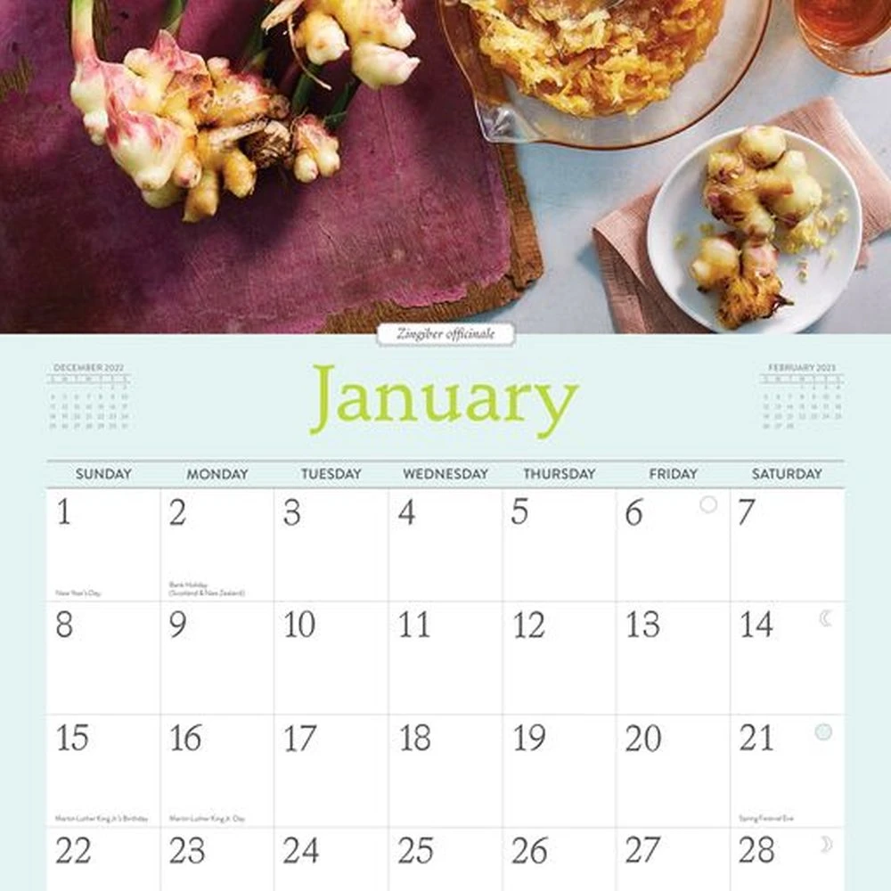 Herbs 2024 Wall Calendar 4 Herbs 2024 Wall Calendar - Image 2