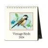 Birds Vintage 2024 Easel Desk Calendar -Calendars Store 4497d1ad ec61 4b50 b8e3 0781460193d1