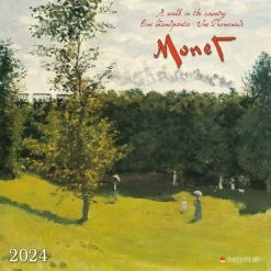 Monet A Walk In The Country 2024 Wall Calendar