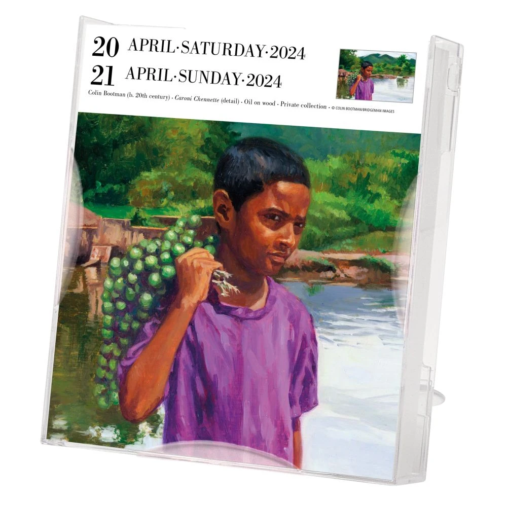 Art Gallery 2024 Desk Calendar 4 Art Gallery 2024 Desk Calendar - Image 2