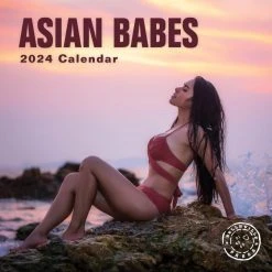 Asian Babes 2024 Wall Calendar
